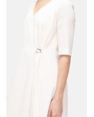 HERNO Abito midi donna Avorio