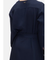 HERNO Abito lungo donna con cintura Blu