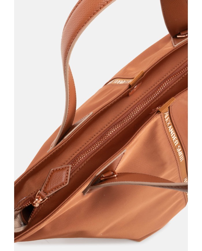 ALEXANDER SMITH Borsa donna Lauren medium beige scuro