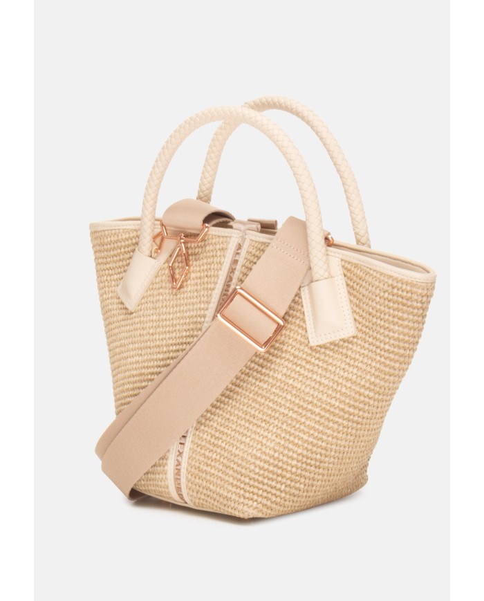 ALEXANDER SMITH Borsa donna Lauren small sabbia