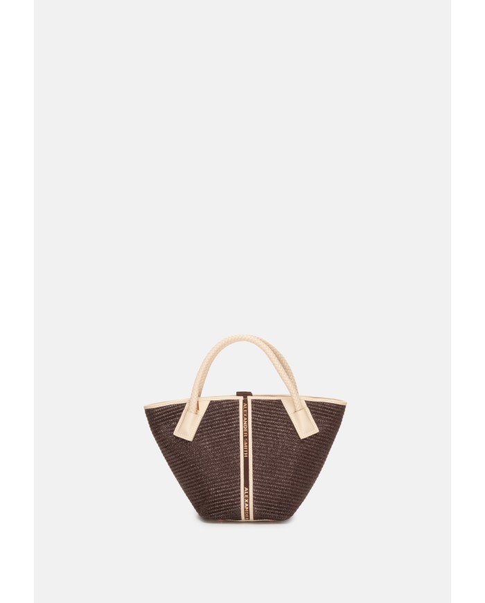ALEXANDER SMITH Borsa donna Lauren small marrone
