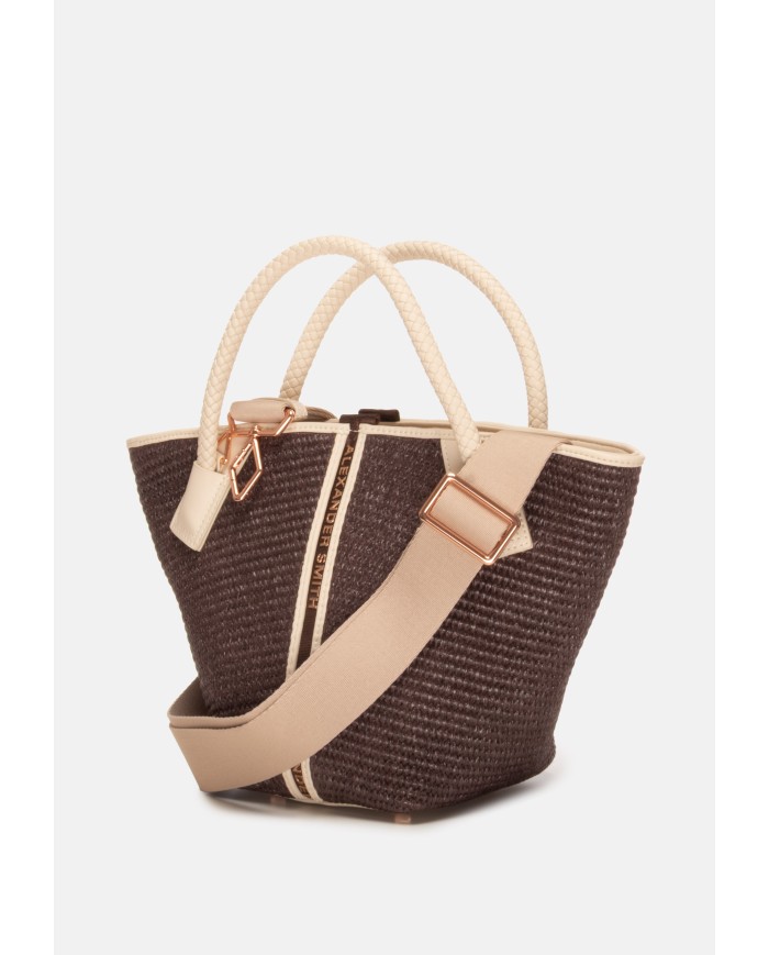 ALEXANDER SMITH Borsa donna Lauren small marrone