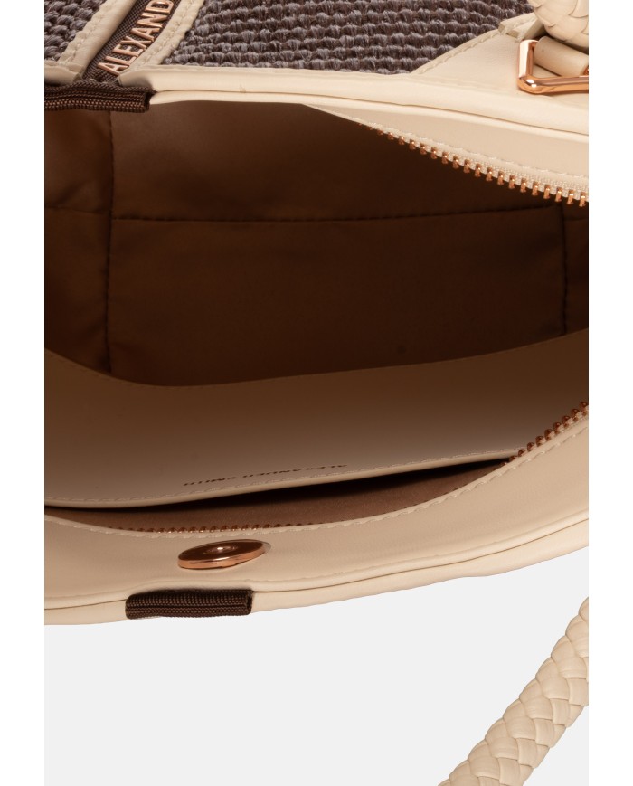 ALEXANDER SMITH Borsa donna Lauren small marrone