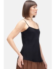 HERNO Blusa smanicata donna Nera