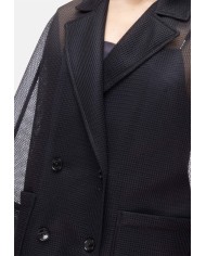 HERNO Soprabito doppiopetto donna Nero