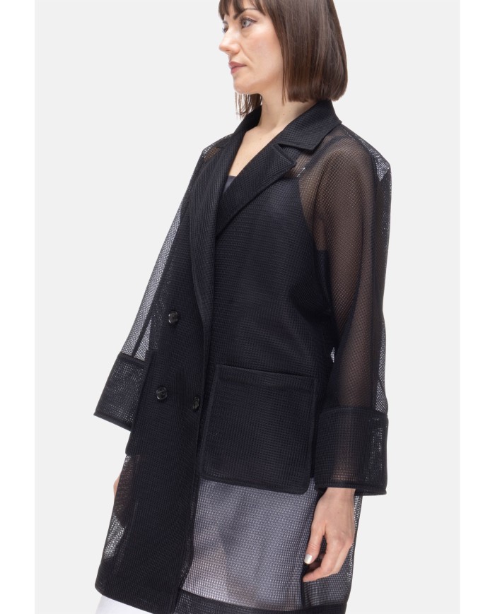 HERNO Soprabito doppiopetto donna Nero