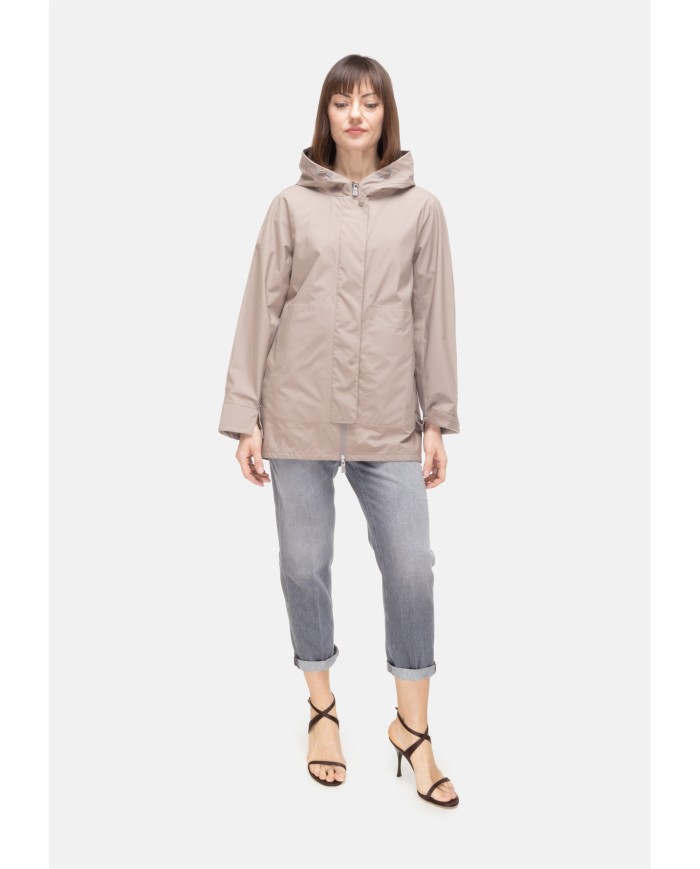 HERNO Parka donna Tortora chiaro