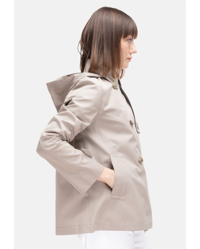 HERNO Trench corto donna Tortora