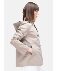 HERNO Trench corto donna Tortora