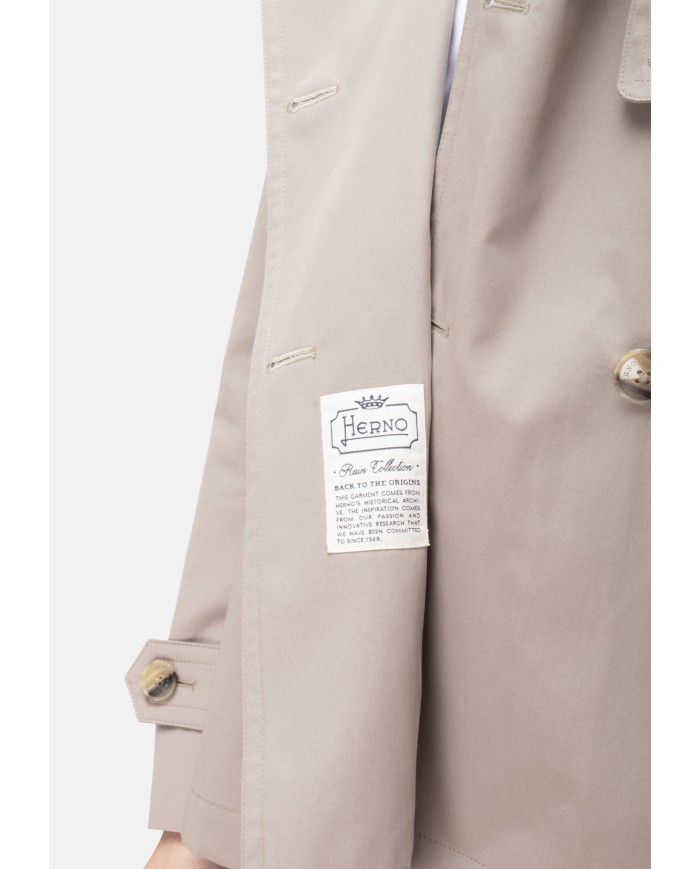 HERNO Trench corto donna Tortora
