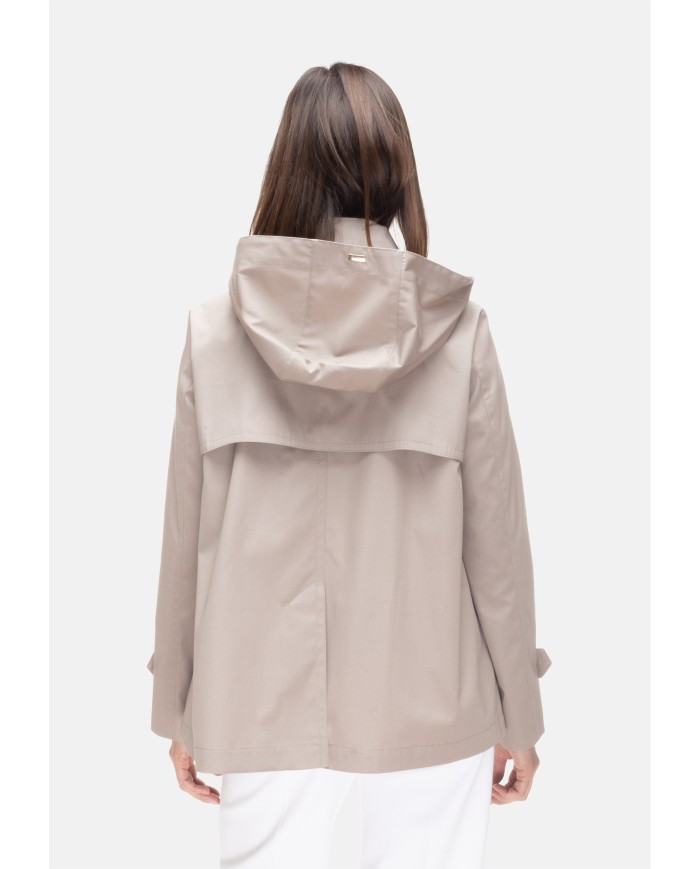 HERNO Trench corto donna Tortora