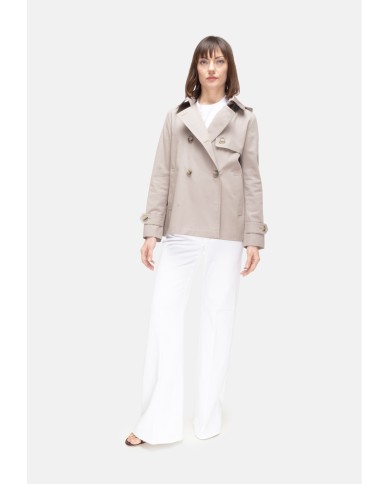 HERNO Trench corto donna Tortora