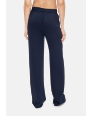 HERNO Pantaloni donna elastico in vita Blu