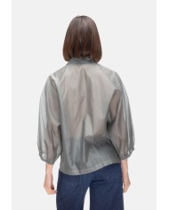 PESERICO Camicia donna Verde eucalipto