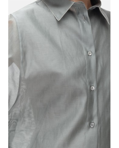 PESERICO Camicia donna Verde eucalipto