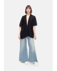 ALPHA STUDIO Cardigan kimono donna Nero