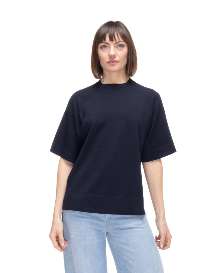 ALPHA STUDIO Maglia donna girocollo blu