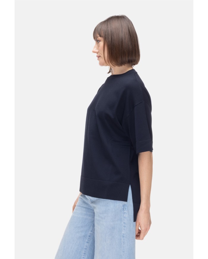 ALPHA STUDIO Maglia donna girocollo blu