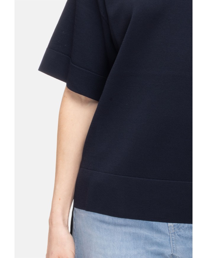 ALPHA STUDIO Maglia donna girocollo blu