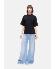 ALPHA STUDIO Maglia donna girocollo Nera