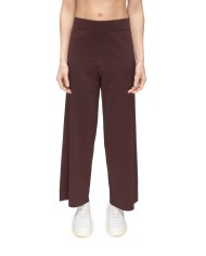 ALPHA STUDIO Pantaloni donna cropped marrone