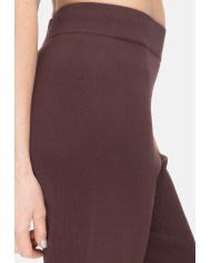 ALPHA STUDIO Pantaloni donna cropped marrone