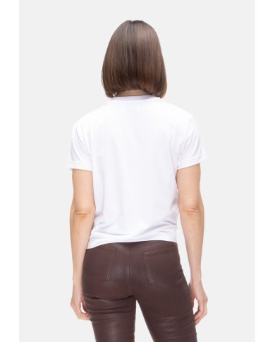 ALPHA STUDIO T-shirt donna bianca