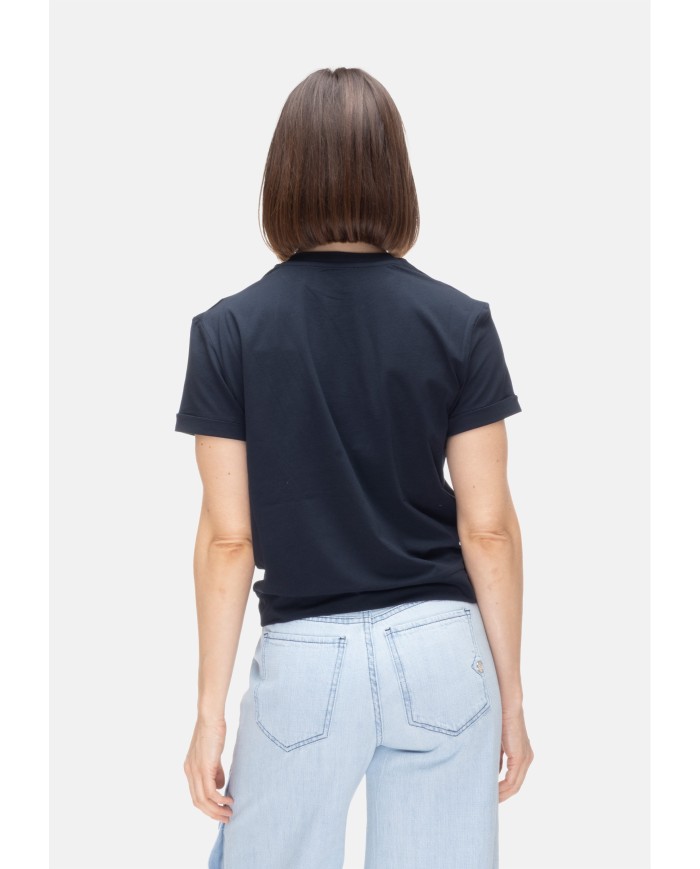 ALPHA STUDIO T-shirt donna blu