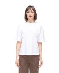 ALPHA STUDIO T-shirt donna girocollo bianca