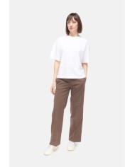 ALPHA STUDIO T-shirt donna girocollo bianca
