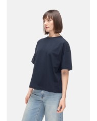 ALPHA STUDIO T-shirt donna girocollo blu