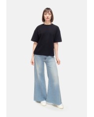 ALPHA STUDIO T-shirt donna girocollo Nera