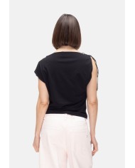 ALPHA STUDIO T-shirt donna Nera