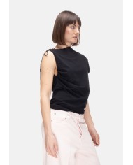 ALPHA STUDIO T-shirt donna Nera
