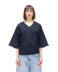 ALPHA STUDIO T-shirt kimono donna blu