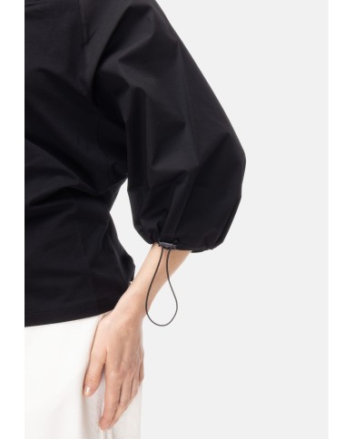 ALPHA STUDIO T-shirt kimono donna Nera