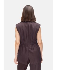 TELA Gilet donna Prugna