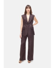 TELA Gilet donna Prugna