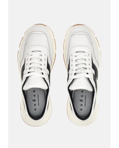 HOGAN Sneakers uomo Hyperlight bianco blu