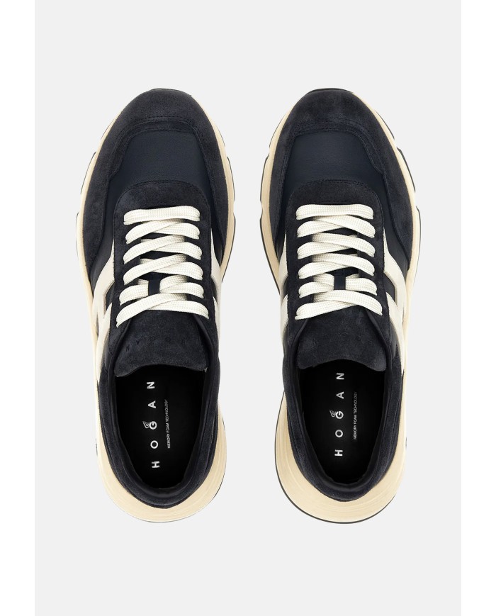 HOGAN Sneakers uomo Hyperlight Blu Bianca