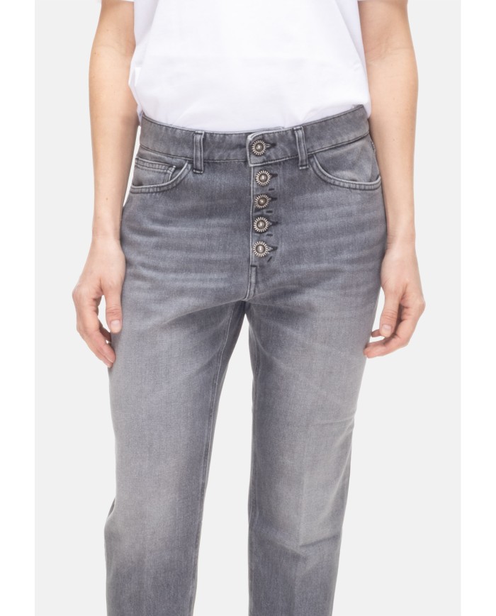 DONDUP Jeans donna Koons grigio