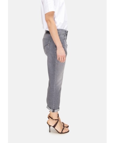DONDUP Jeans donna Koons grigio
