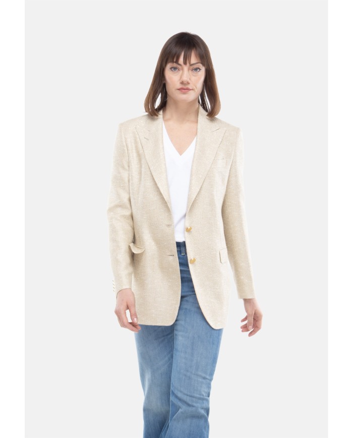 TAGLIATORE Giacca over donna Beige