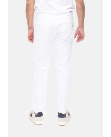 DONDUP Jeans uomo Dian carrot Bianco