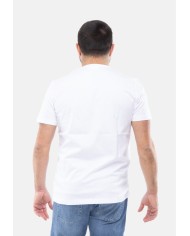 DONDUP T-shirt uomo cotone bianca