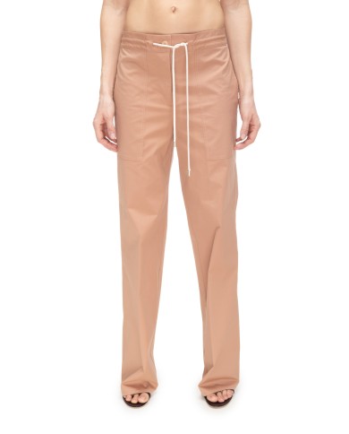 SEMI COUTURE Pantaloni donna rosa cipria