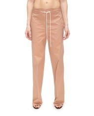 SEMI COUTURE Pantaloni donna rosa cipria