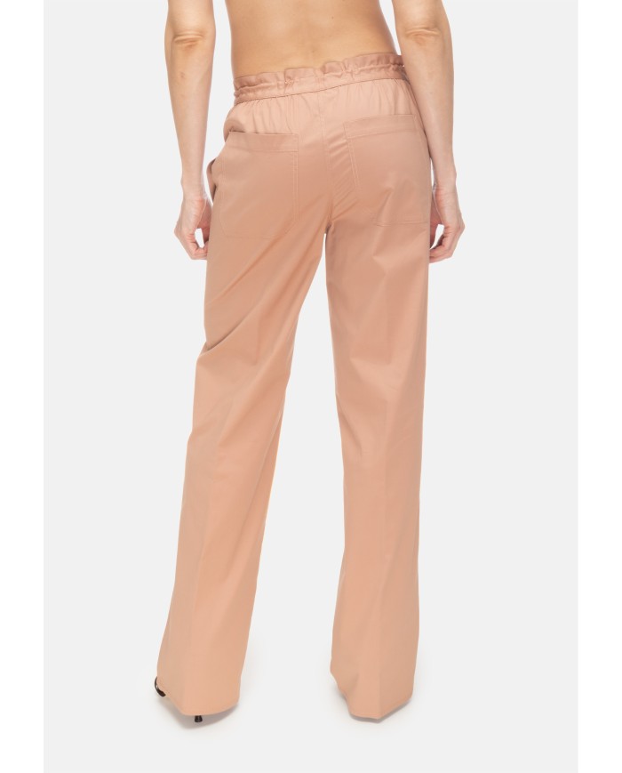 SEMI COUTURE Pantaloni donna rosa cipria