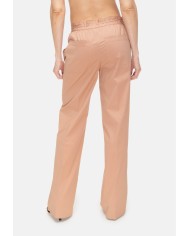 SEMI COUTURE Pantaloni donna rosa cipria