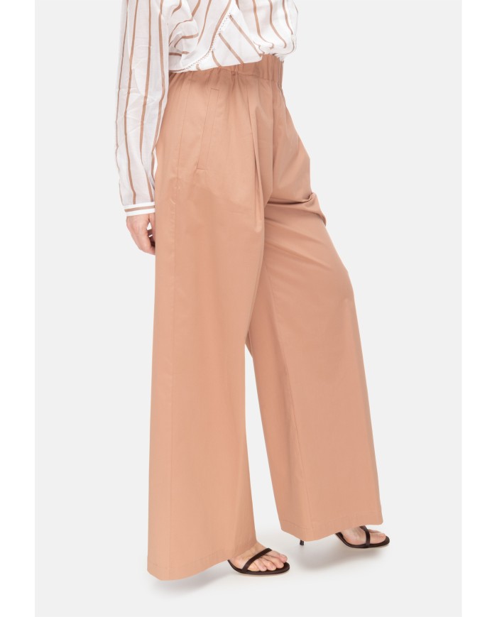 SEMI COUTURE Pantaloni donna rosa cipria